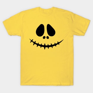 Halloween Punokin face design T-Shirt